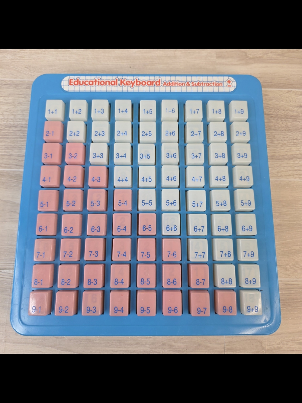 Educational Keyboard Addition & Subtraction
